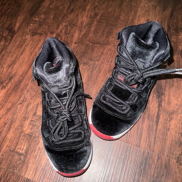 Jordan Kids Sneakers Black and Red